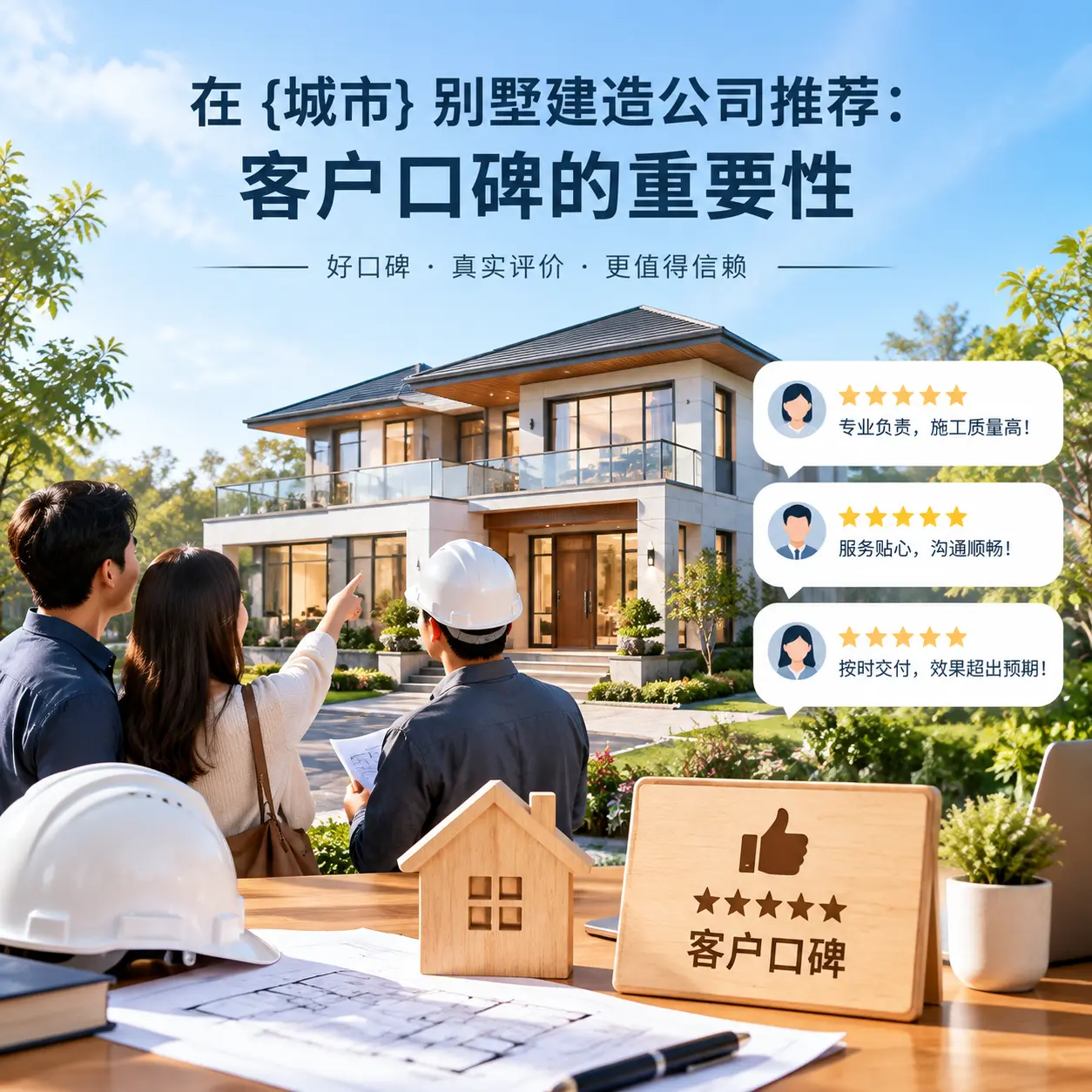 在 印江 别墅建造公司推荐：客户口碑的重要性