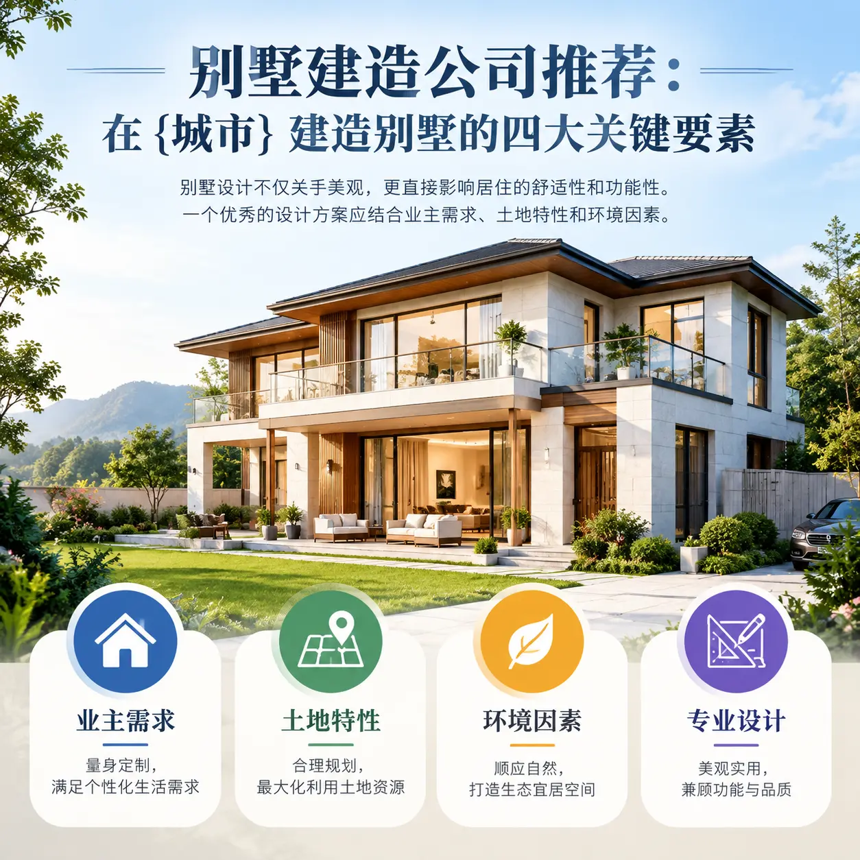 别墅建造公司推荐：在 印江 建造别墅的四大关键要素