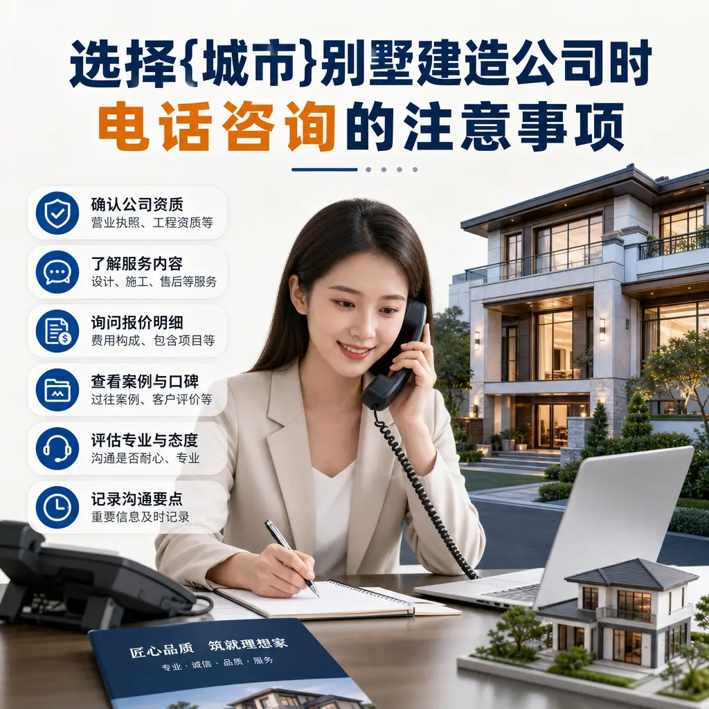 选择印江别墅建造公司时,电话咨询的注意事项