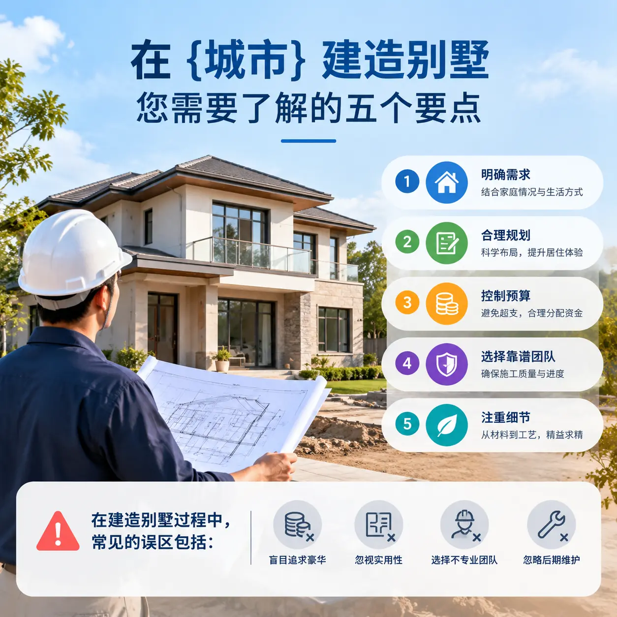 在 印江 建造别墅，您需要了解的五个要点