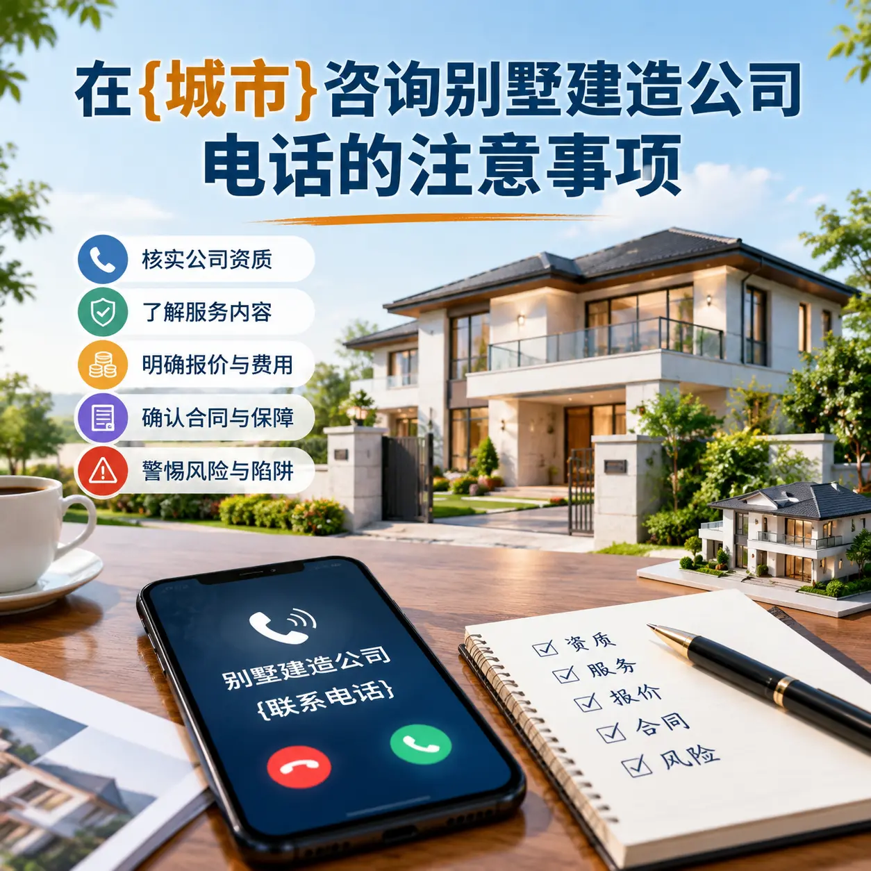 在印江咨询别墅建造公司电话的注意事项