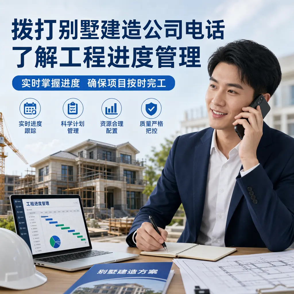 拨打印江别墅建造公司电话,了解工程进度管理