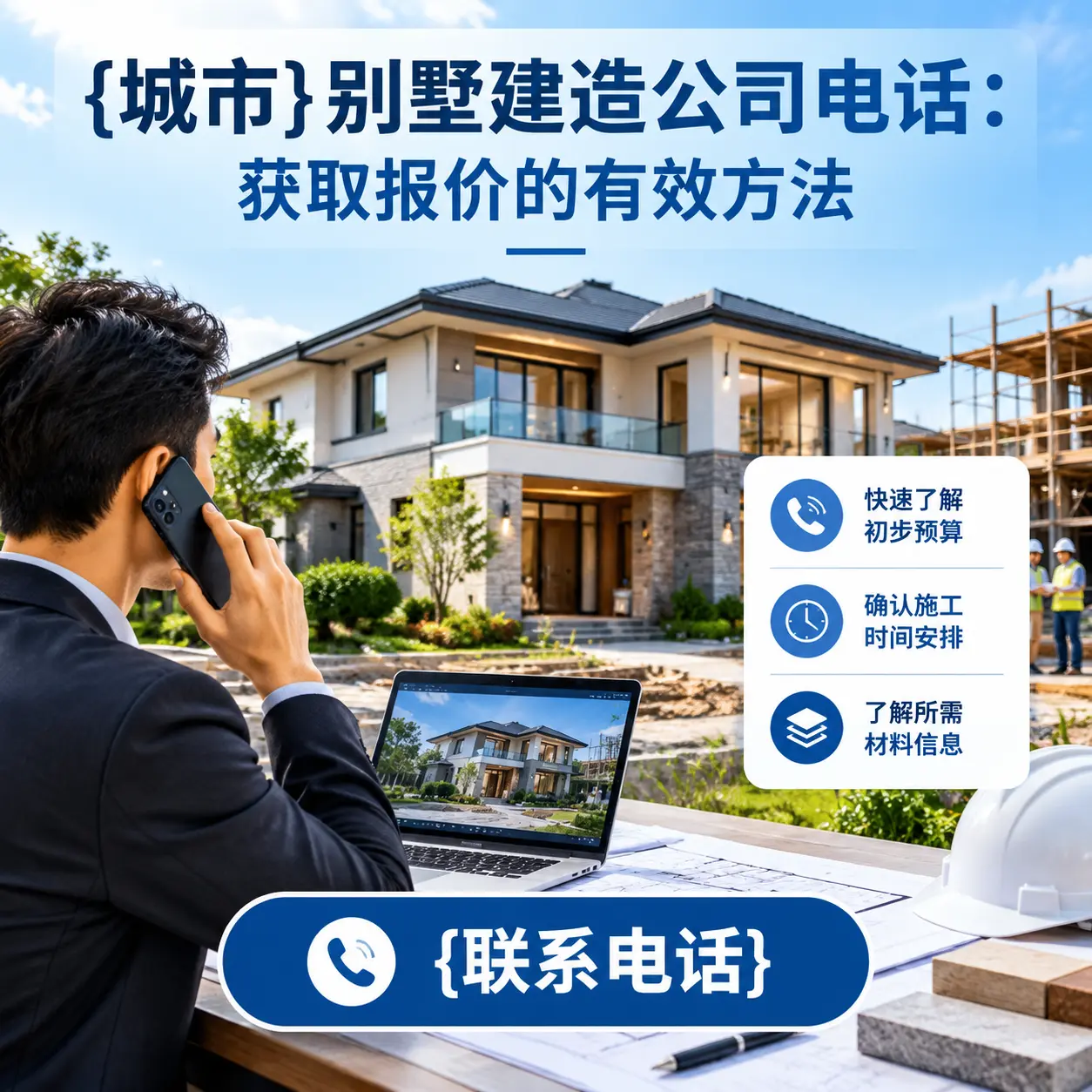 印江别墅建造公司电话：获取报价的有效方法